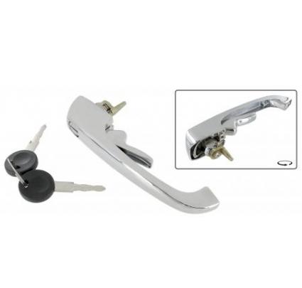 Maniglia Interna Cromata Per Ford F150 1999-2004 - Lato Passeggero Destro, Ricambio Aftermarket - Foto 5