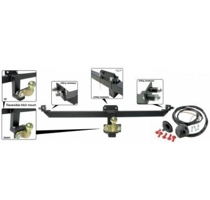 Asse Per Gancio Di Traino Universale - Perno Passante Per Rimorchio Bici - Foto 14