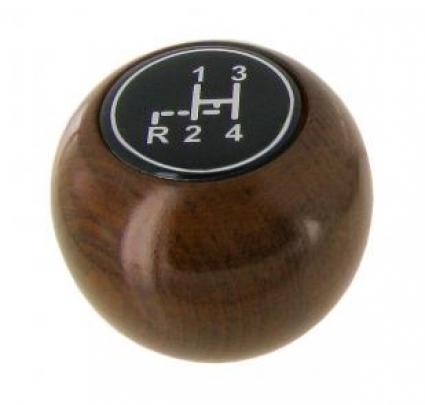 Alfa Romeo / Lancia / Fiat - Pomello Cambio In Legno Chiaro Per Cambio A Siringa Alta Qualita 144995