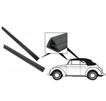 Guarnizione Finestrino Auto Per Peugeot 2008 - Gomma Tenuta Antivento E Antiumidit&agrave; Posteriore Sinistro