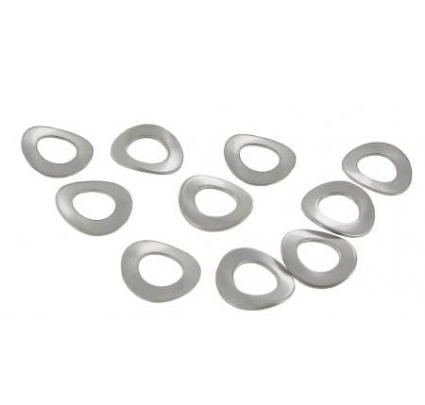 Rondelle elastiche ondulate in acciaio inossidabile (10 pezzi). - VW Store